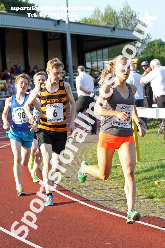 North Eastern Grand Prix 800 metres at Monkton, Jarrow, Wed., May 24th Photo: David T. Hewitson/Sports for All Pics
